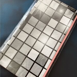 Black and White Grid Notebook